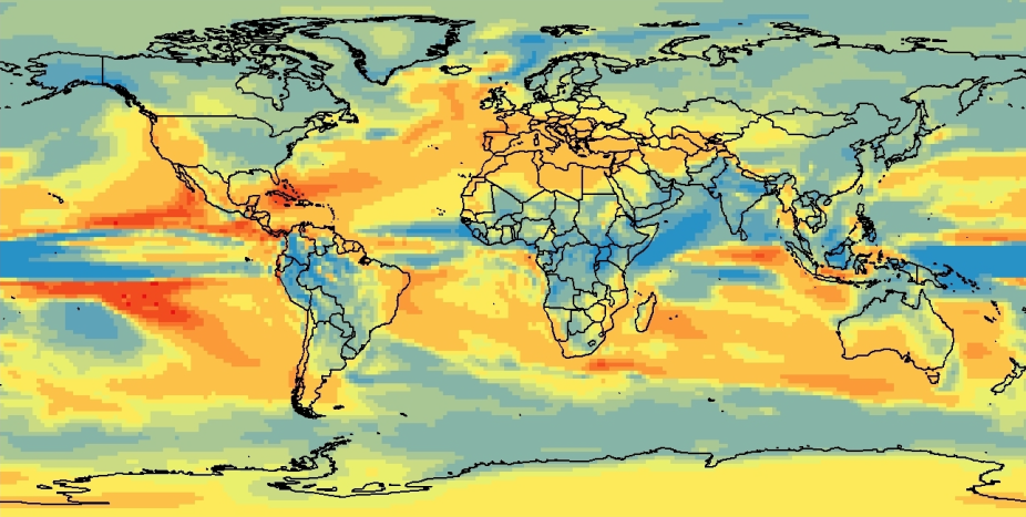 Annual Total Precipitation Anomaly