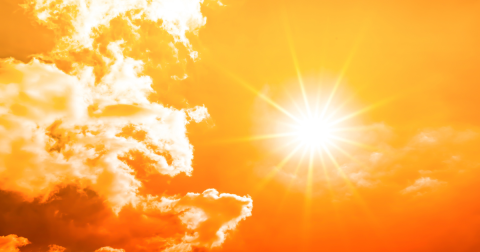 Heat Risk Sun Image
